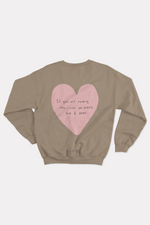 Peace & Love - Adult's Sweater