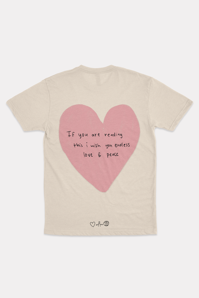 Peace & Love - Adult's Tshirt
