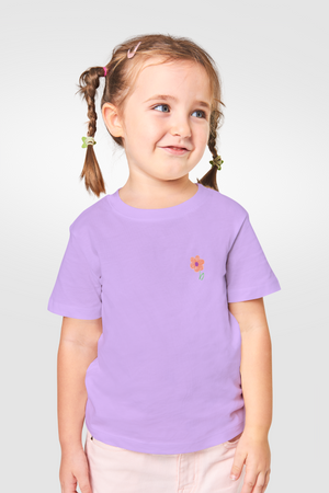 Lilac kids T-shirt Bloom Unisex