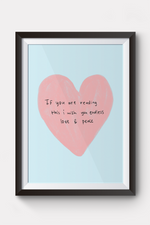 Peace & Love - Poster