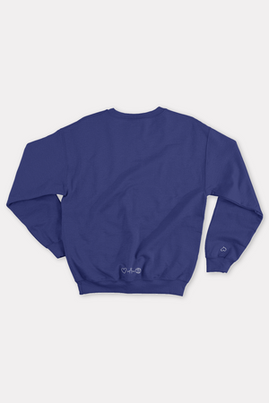 Happiness is Family (Mama) - Navy Women's Sweater