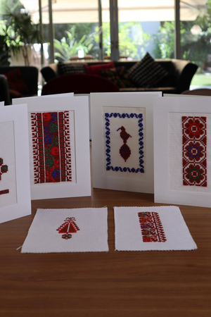 Folkglory: Palestine, Jaffa Villages Beginner Tatreez Embroidery Kit