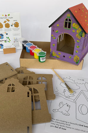 BirdHouse Arts & Craft Box