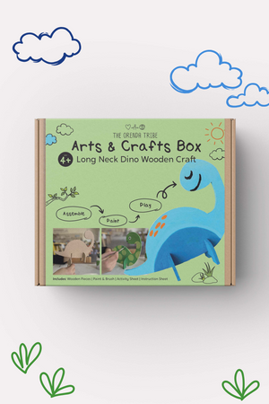 Long Neck Dinosaur Arts & Craft Box