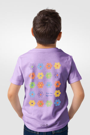 Lilac kids T-shirt Bloom Unisex