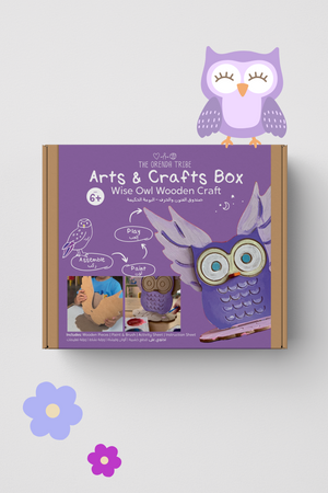 Owl Arts & Crafts Box