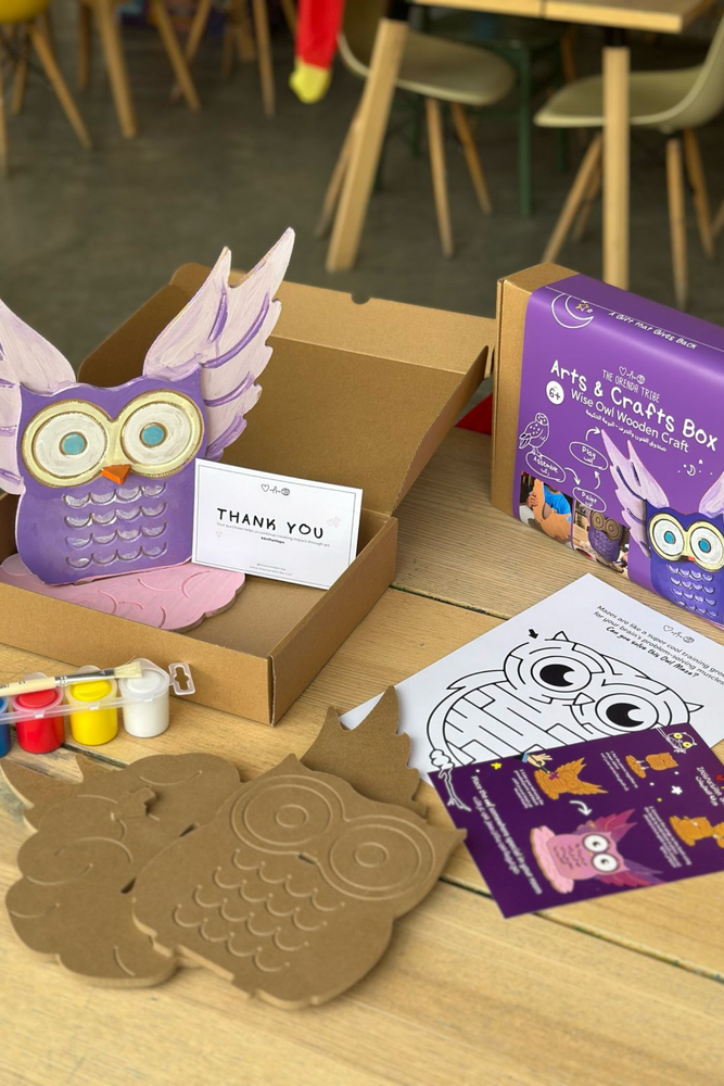 
                
                    Load image into Gallery viewer, Owl Arts &amp;amp; Crafts Box
                
            