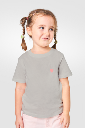 Grayish peige Tshirt Wellbeing Love Peace Unisex 