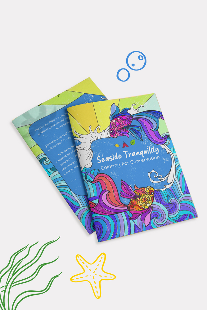 Seaside Tranquility Coloring Book